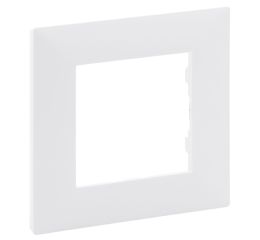 NILOÉ Step rámeček jednonásobný, barva bílá, Legrand 863191