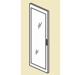 LG-20564 XL3 DVEŘE Š725 H1800 SKLO VYP