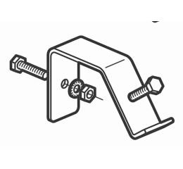LG-39449 DRŽÁK LIŠTY DIN SKLON 45ST.