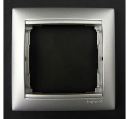 Valena rámeček 1násobný stříbrná typ 770151 Legrand