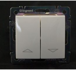 Valena spínač pro ovládání žaluzií 774404 bílý Legrand