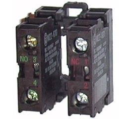 M22-AK11 kombinace kontaktního prvku a upevňovacího adaptéru, čelní upevnění