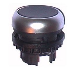 M22-D-S tlačítko zapuštěné bez aretace černé