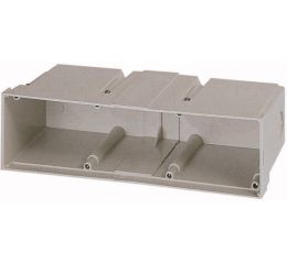 M22-H6 Kryt plastový, světle šedý, krytí IP55 pouze ve spojení s montážními deskami M22-E.