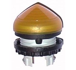 M22-LH-Y hlavice pro signálky zvýšená s přesahem žlutá