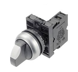 M22-WRK/K10 sestava hlavice otočná a 1spínacího kontaktu