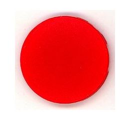 M22-XD-R tlačítková výplň do neprosvětlených tlačítek zapuštěné konstrukce červené
