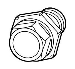 M22-XI Kabelová průchodka M20, IP67