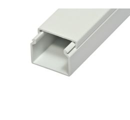 Lišta vkládací  18x18mm bílá délka 2m, typ D1002 RAL 9003 cena za 1m ! Malpro