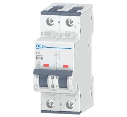 Jistič 16A, LTE 16/2/B (6kA) OEZ:41906