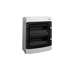 Rozvodnice 24-modulů na omítku 2x12M IP65 PHS 24T plastové průhledné dveře Noark 101495