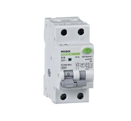 Proudový chránič 10A, Ex9BL-N 1P+N C10 30mA AC dvoupólový Noark 107628