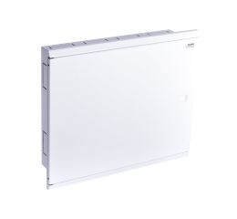 Rozvodnice velkoobsahová 48-modulů pod omítku 2x24W EMFF2 48W bílé plechové dveře NOARK 109809