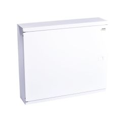 Rozvodnice velkoobsahová 96-modulů na omítku 4x24M IP30 EMFS4 96W plechové bílé dveře NOARK 109816