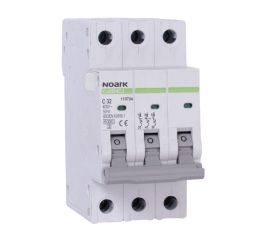 Jistič 25A, Ex9B40J 25/3/C (6kA) široký 40,5mm Noark 110793