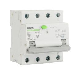 Proudový chránič 25A, Ex9NL-N 3P+N B25 30mA A EU čtyřpólový Noark 111532