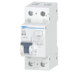 Proudový chránič s nadproudovou ochranou OLE-16B-1N-030AC OEZ:38315