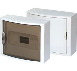 Rozvodnice 14-modulů na omítku 1x14M RZG-N-1S14 plastové neprůhledné dveře OEZ:40579