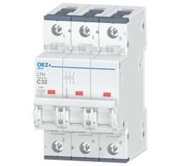 Jistič 32A, LTN 32/3/C (10kA) OEZ:41792