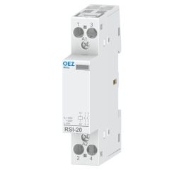 Instalační stykač 20A RSI-20-20-X230 2NO 230V AC/DC OEZ:43105