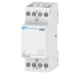 Instalační stykač 25A RSI-25-40-X230 4NO 230V AC/DC OEZ:43115