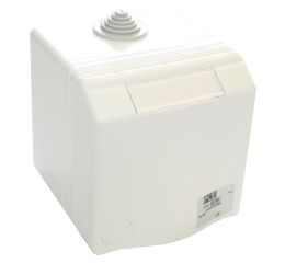 zásuvka  16A/5pólová 380V,IP44,interiérová typ 865-6v PCE bílá