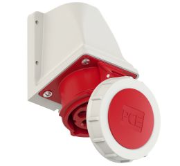 Zásuvka nástěnná 16A, 5pólová 400V IP67 šroubová svorka PCE 1152-6