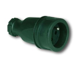 Spojka guma/polyamid 2410-sw 16A/250V IP20"PCE"