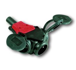 Spojka gumová 24311-s trojnásobná 3x16A/250V IP44 "PCE"