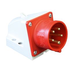 Přívodka nástěnná 32A, 4pólová 400V IP44 šroubová svorka PCE 524-6