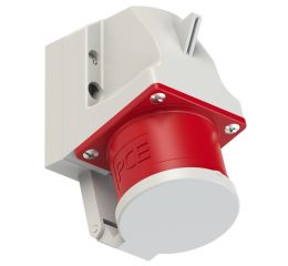 Přívodka nástěnná 32A, 5pólová 400V IP44 šroubová svorka PCE 525-6d