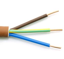 Kabel  PRAFlaDur-J  3x  1,5 RE ohniodolný bezhalogenový nestíněný měděný