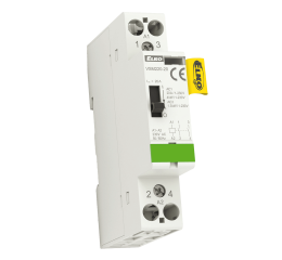 Instalační stykač 2x20A VSM220-11 1NO+1NC 230V AC s manuálním ovládáním Elko EP 209970700062