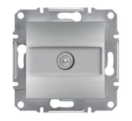 Asfora - Zásuvka TV, koncová, aluminium, Schneider EPH3200161