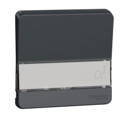 Mureva Styl MUR34203 Klapka popisové pole osvětlená, Antracit, Schneider Electric