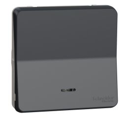 Mureva Styl MUR35025 Přepínač střídavý č.6 s kontrolkou, IP55, Antracit, Schneider