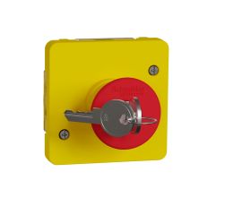 Mureva Styl MUR35052 Nouzový spínač s klíčem, IP55, Antracit, Schneider Electric