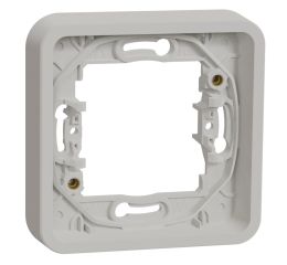 Mureva Styl MUR39107 Rámeček IP55 pro zapuštěnou montáž 1-násobný, Bílý