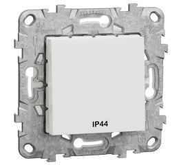 Unica NU528218 Přepínač střídavý řazení č.6, IP44, bílý, Schneider Electric