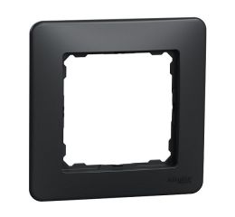 Rámeček SEDNA Design jednonásobný antracit Schneider SDD314801