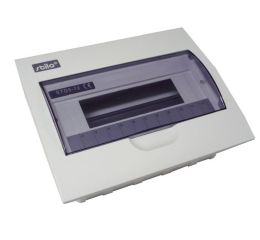 Rozvodnice  12-modulů pod omítku IP30 bílá,průhledná dvířka STI608-12 stilo