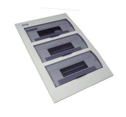 Rozvodnice  36-modulů pod omítku IP30 bílá,průhledná dvířka STI611-36 stilo