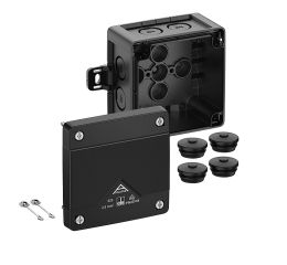 Krabice rozbočovací Abox Pro 025 AB-L/sw IP66/IP67/IP69 92x92x60mm černá Spelsberg 40200101