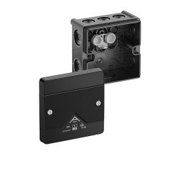 Krabice na omítku Abox 025-L/sw NEW prázdná IP66 87x87x52mm černá Spelsberg 80200001