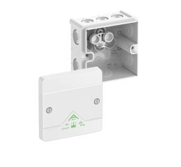 Krabice na omítku Abox 025-L/W NEW prázdná IP66 87x87x52mm bílá Spelsberg 80210001