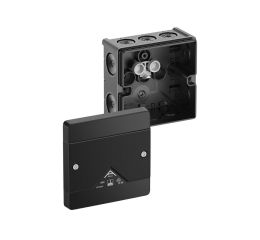 Krabice na omítku Abox 040-L/SW NEW prázdná IP66 102x102x57mm černá Spelsberg 80400001