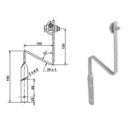 PV 14 Cu podpěra vedení pod hřebenáče Cu  (PV 14 Cu)
