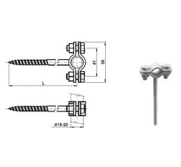 DJDcppp držák jímače a trubky FeZn