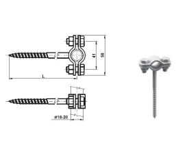 DJDcpppp držák jímače a trubky FeZn