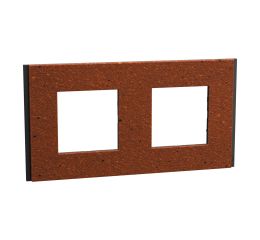 Unica Deco NU600471 Rámeček dvojnásobný Terracotta Schneider